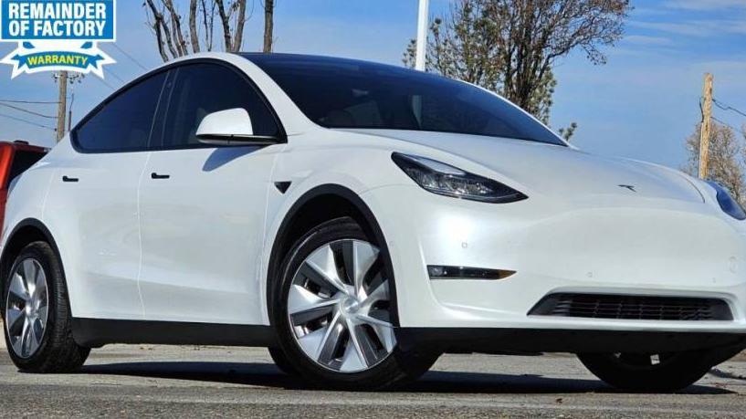 TESLA MODEL Y 2021 5YJYGDEE4MF152008 image